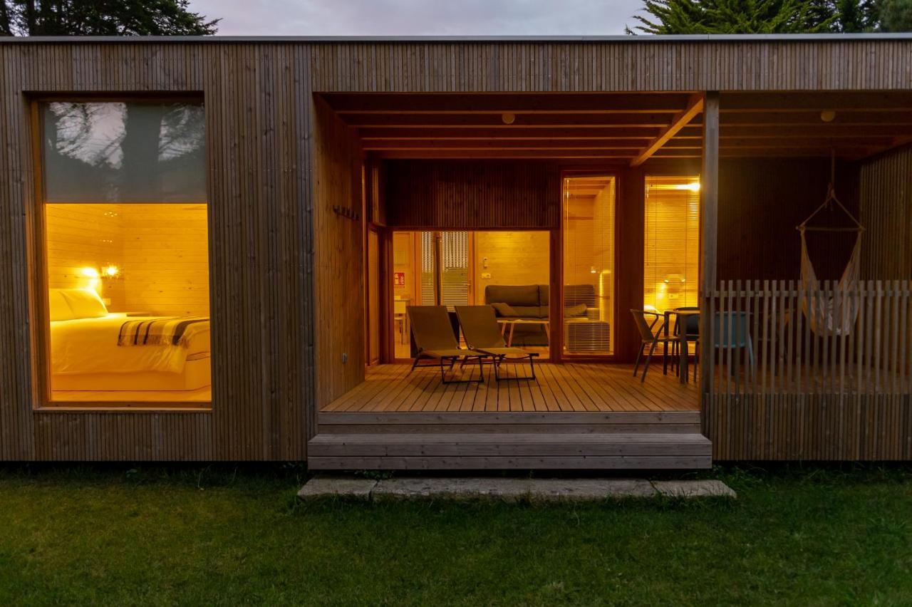 Cabanas Narea Laxe Exterior photo