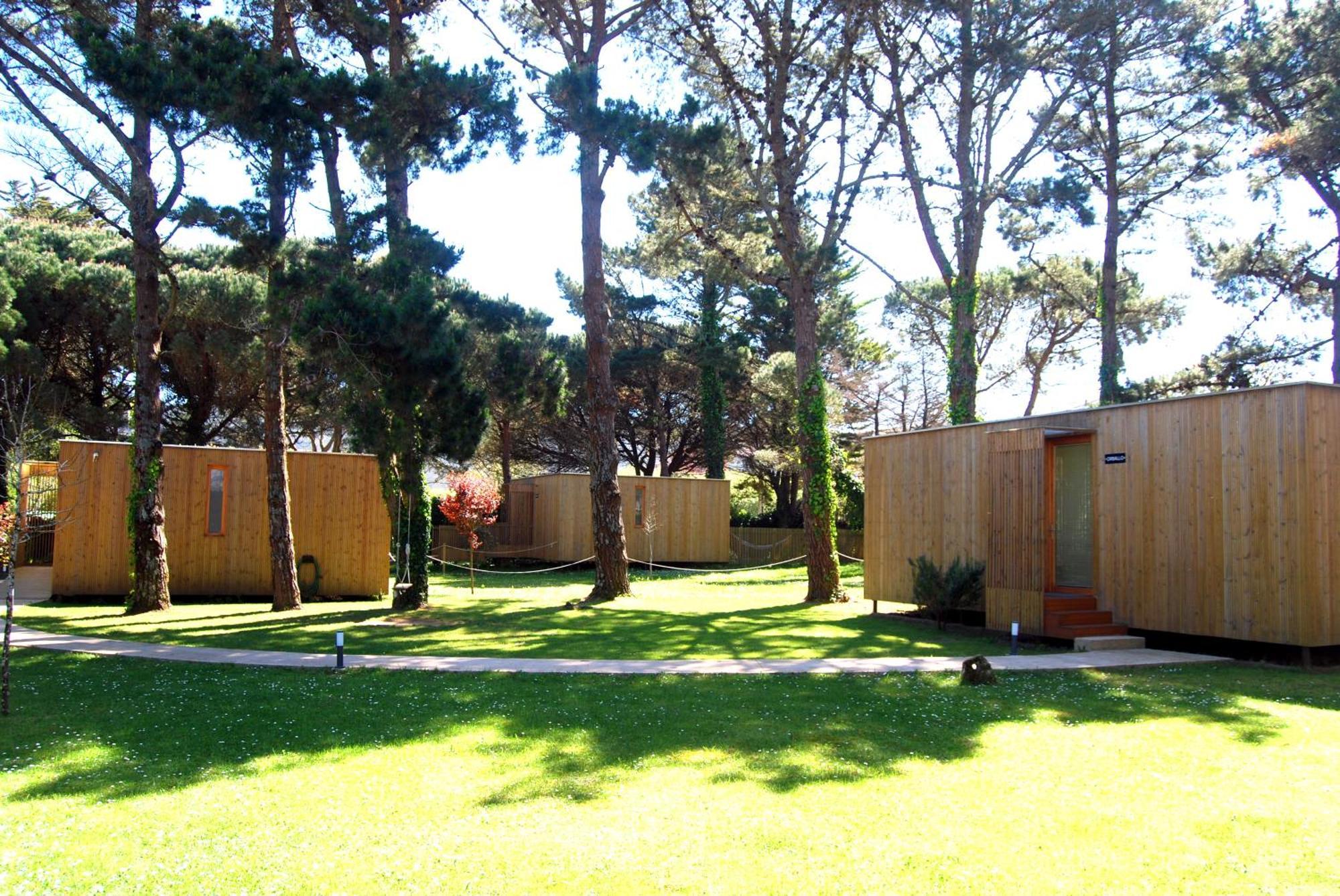 Cabanas Narea Laxe Exterior photo